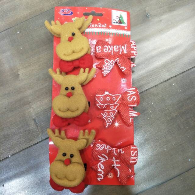 Manufacturers Direct Fabric Christmas Deer Pendant Christmas Supplies Holiday Gifts