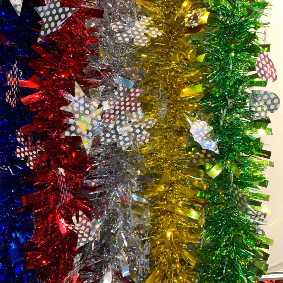Venta directa de fábrica star heart woolstrip color strip, decoración de flores, decoración de navidad details Picture