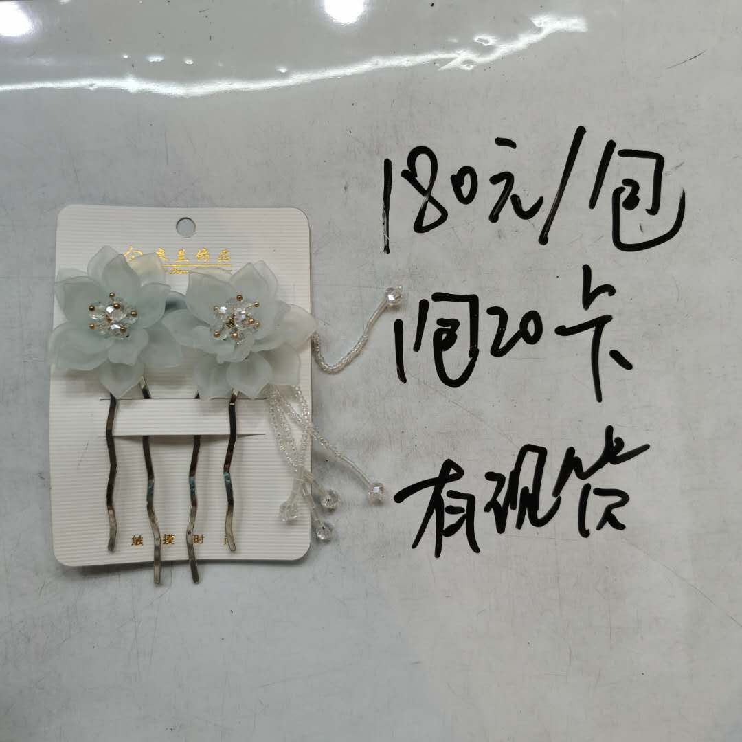 韩版时尚洋气百搭女士热销发夹花朵发簪