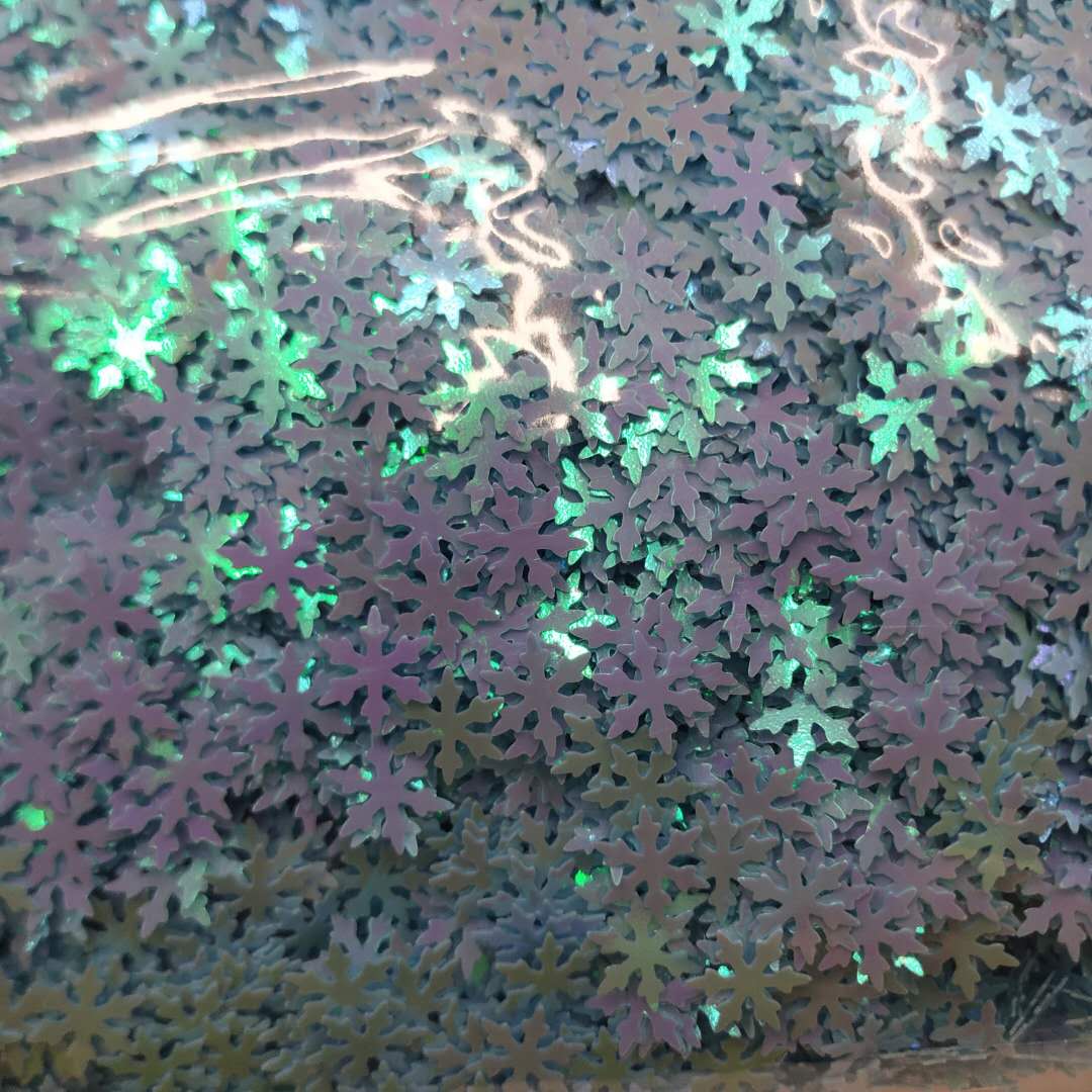 Green snowflake, gold onion, pink and sequined beauty, nail and eyeshadow eco-friendly seven-color sequined accessory details Picture