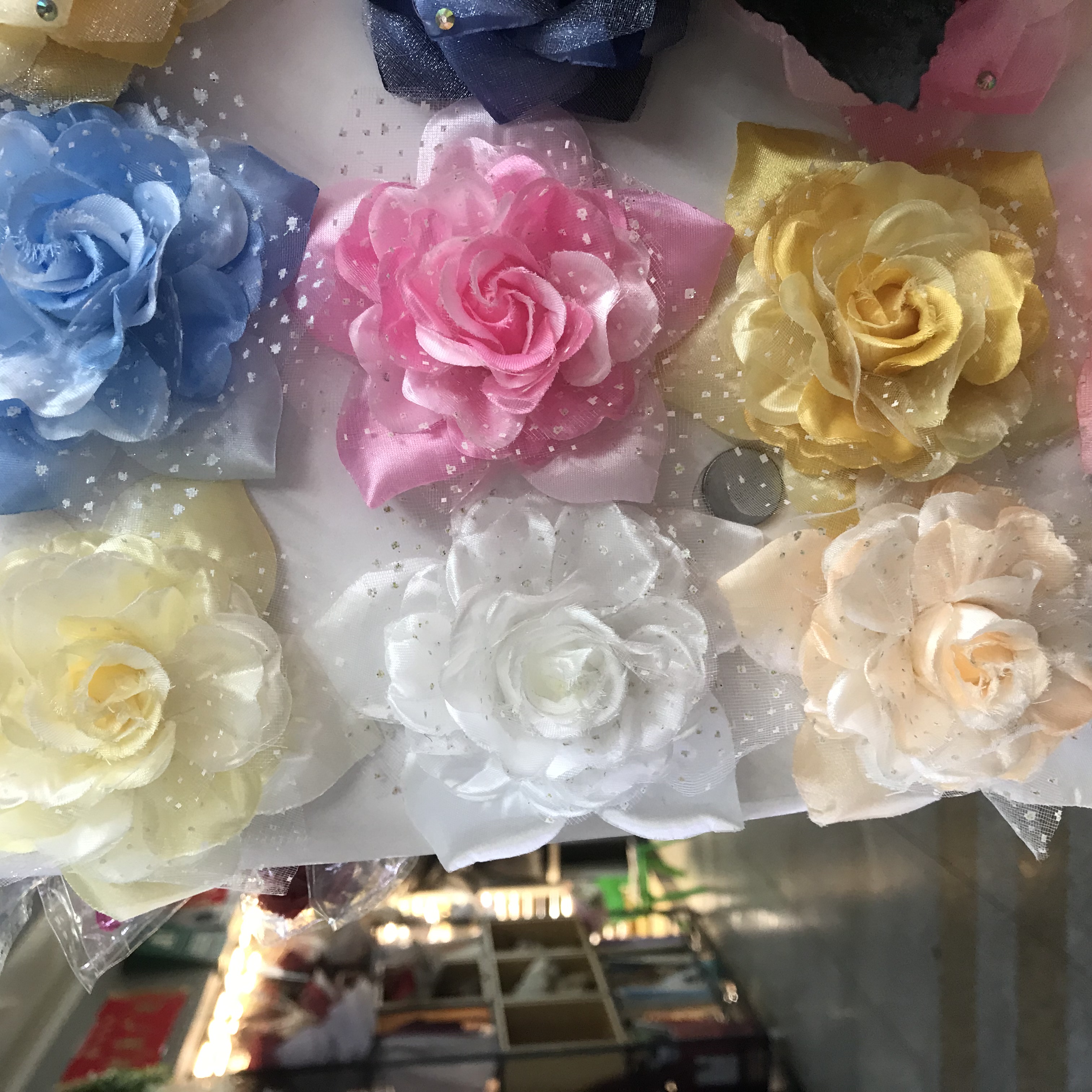 New creative flower bouquets with simulated multi-color flowers, diy rose flower heads, flower garlands, mini decorative small flowers, 12cm