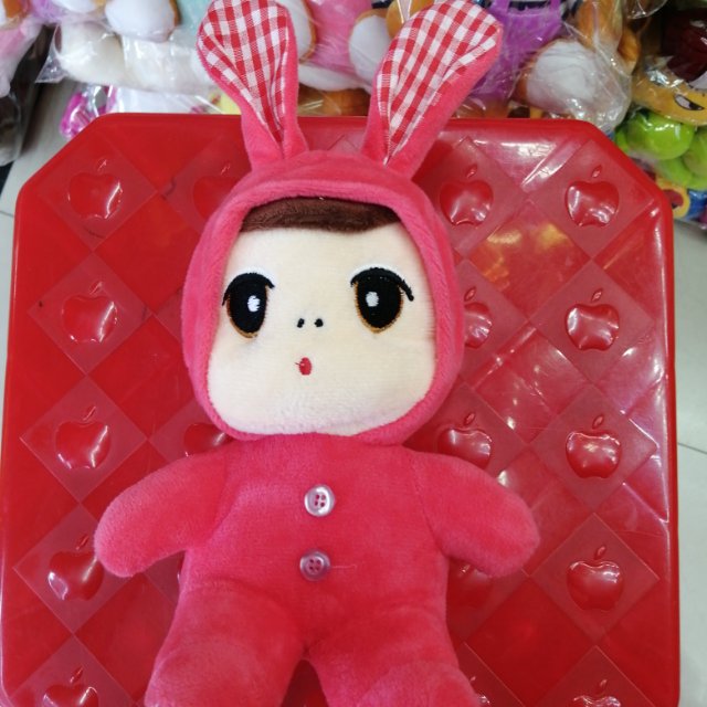 毛绒玩具帽子兔玩具