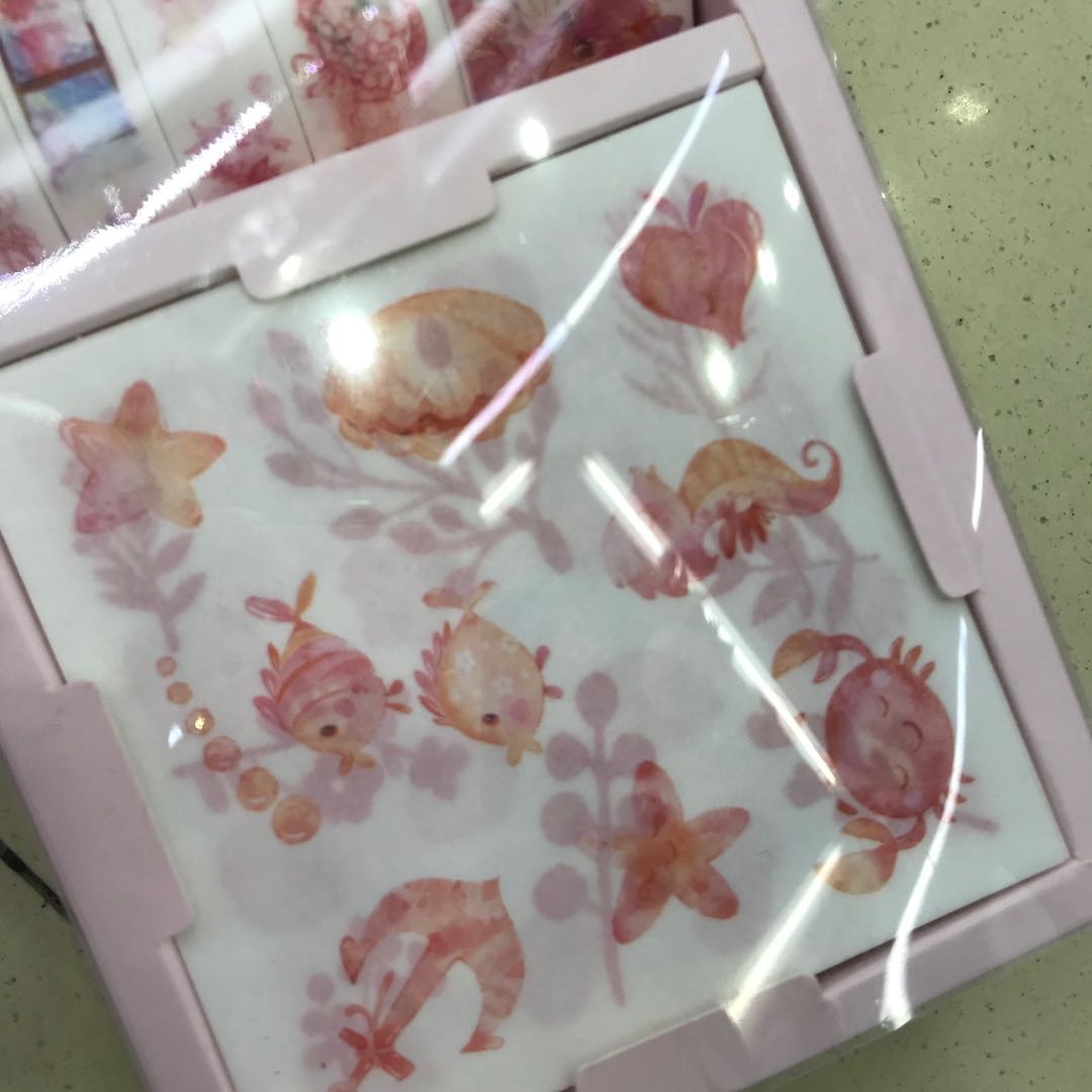 100张手账贴纸素材套装大礼包日系少女心可爱超萌装饰小图案日记和纸动漫透明星空梦幻手帐卡通一本贴画细节图