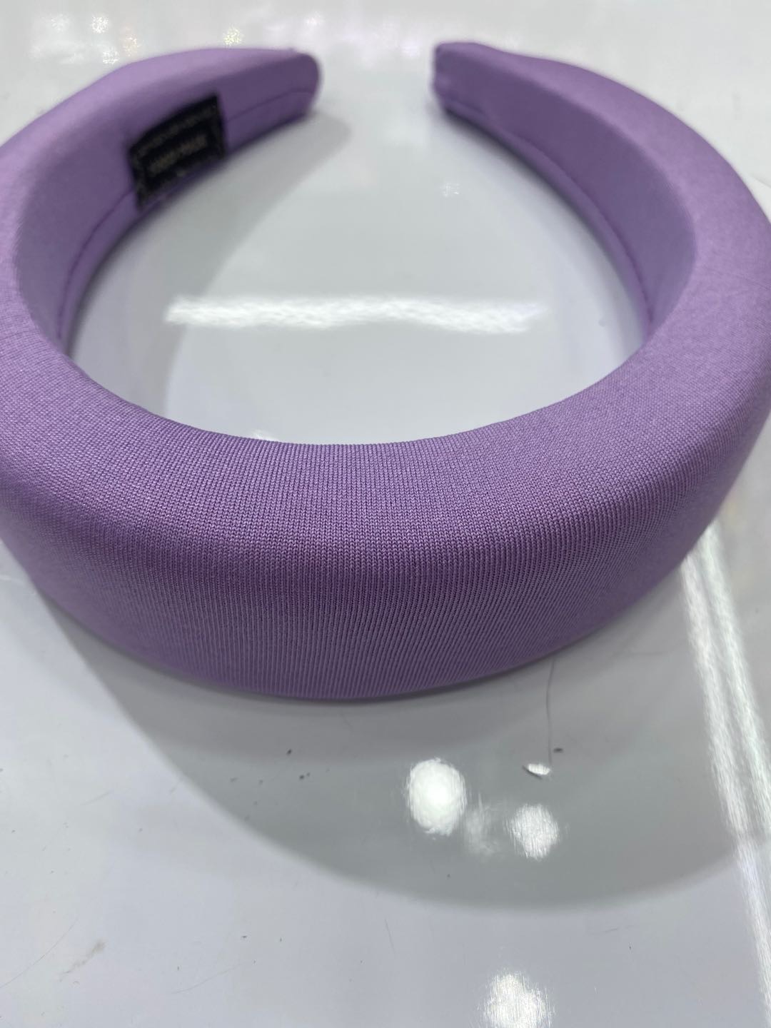 Hot-selling new, simple, fashionable and versatile retro foam wide women's headband details Picture