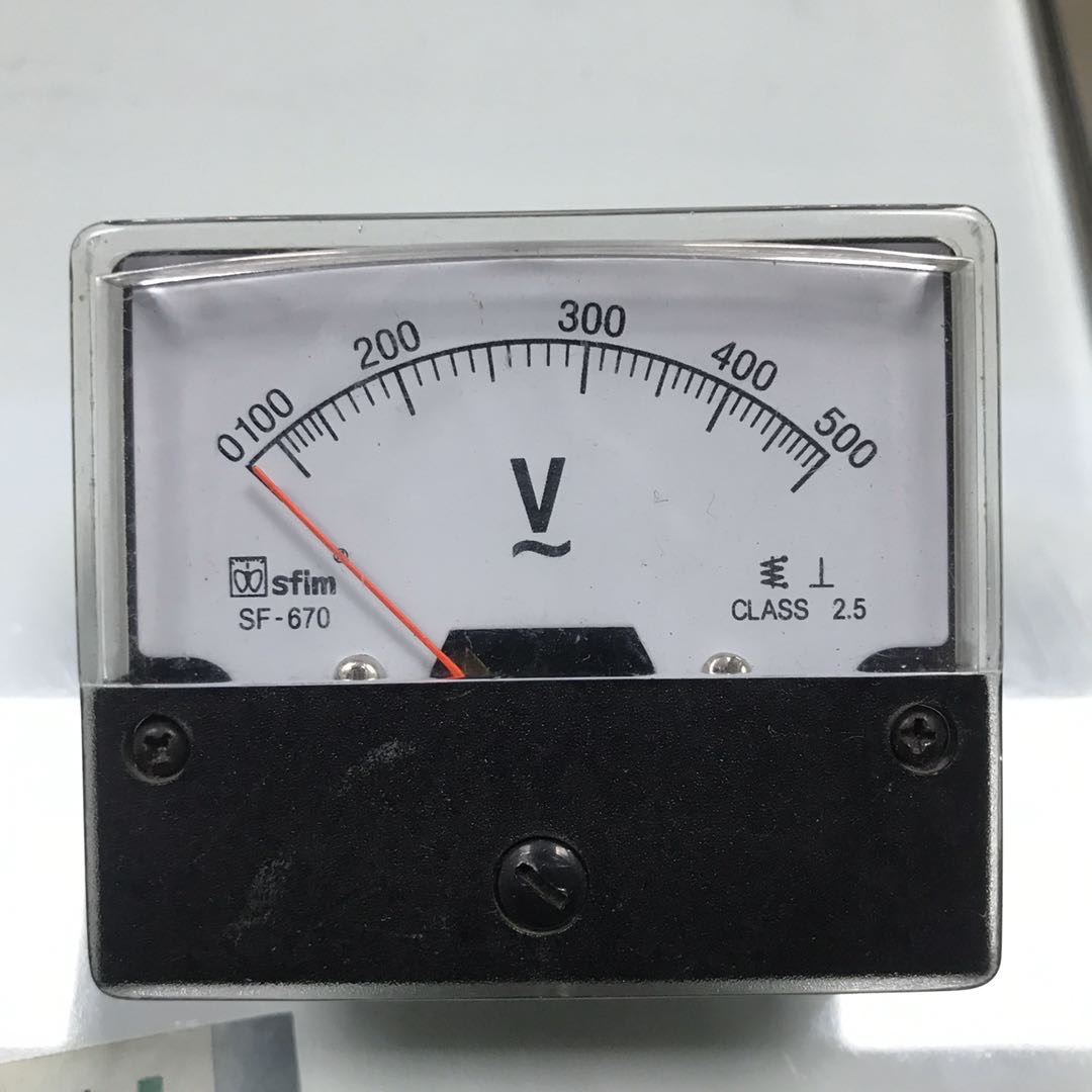 SF-670指针式交流直流500V电压表仪表测量表