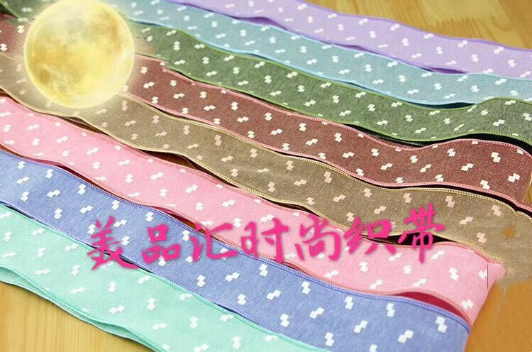 Embossed webbing width, colorful diy material tape, tape, clothing decoration accessories, direct sales of accessories details Picture