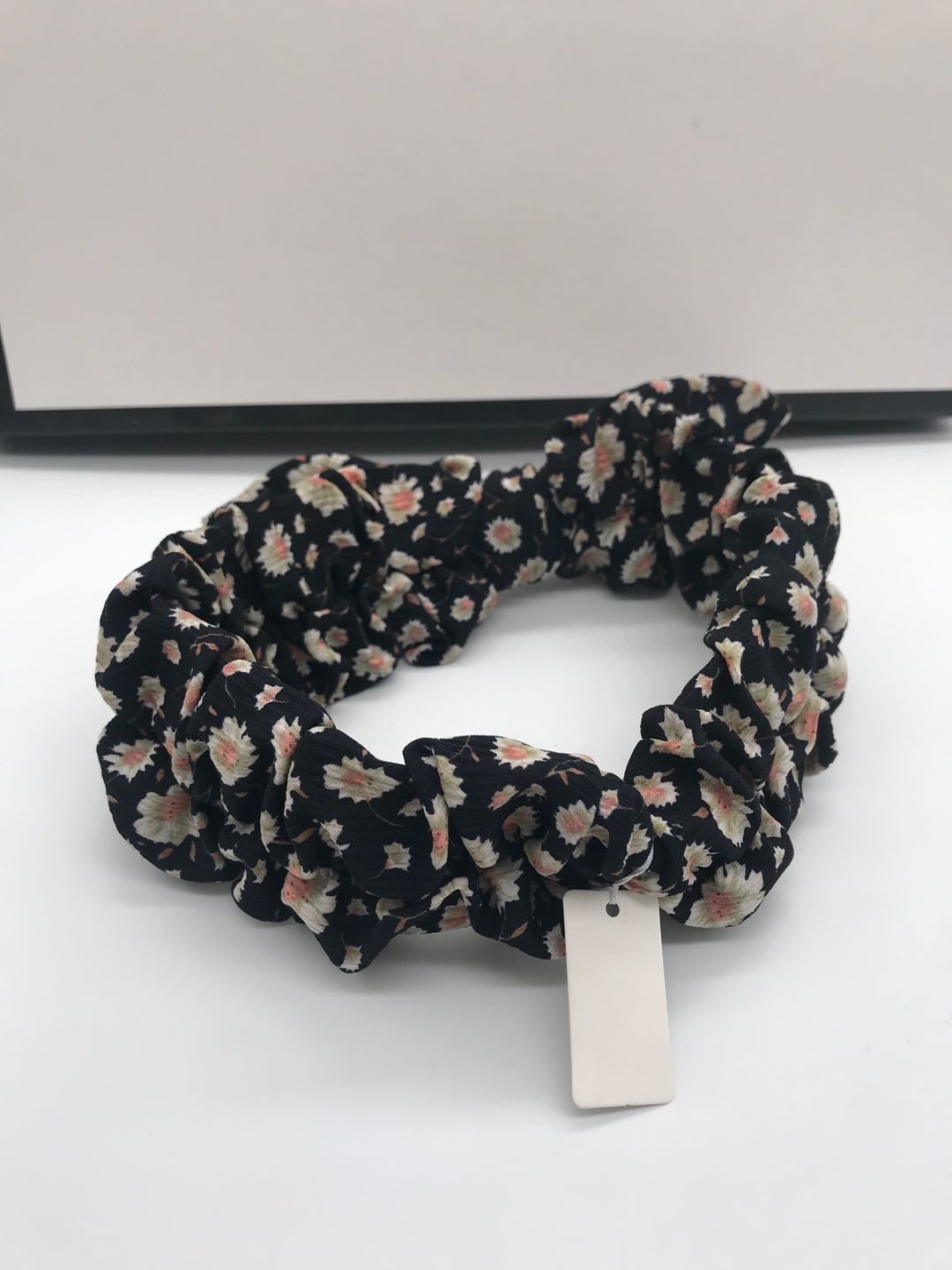 春日仙气少女系 复古碎花发圈发绳法式大肠圈布艺头绳韩国发饰女