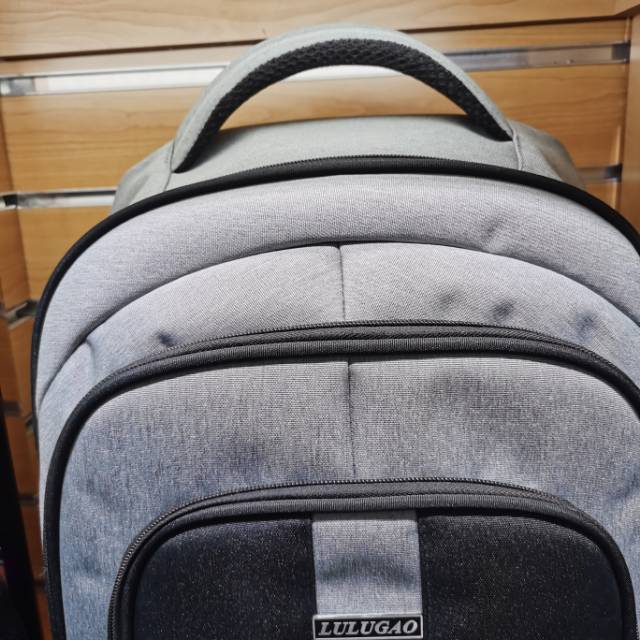 Boutique Large Men's Bag Schoolbag Backpack Computer Bag Sports Bag Nisson details Picture