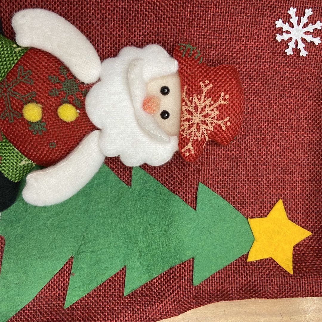 圣诞节装饰品圣诞袜圣诞树挂件装饰商场家庭场景布置道具礼物袋产品图