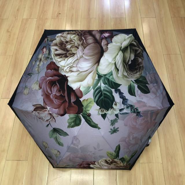 Sun umbrella for women, UV protection, folding, wind-resistant, weather-resistant, sunshade and sun protection umbrella details Picture