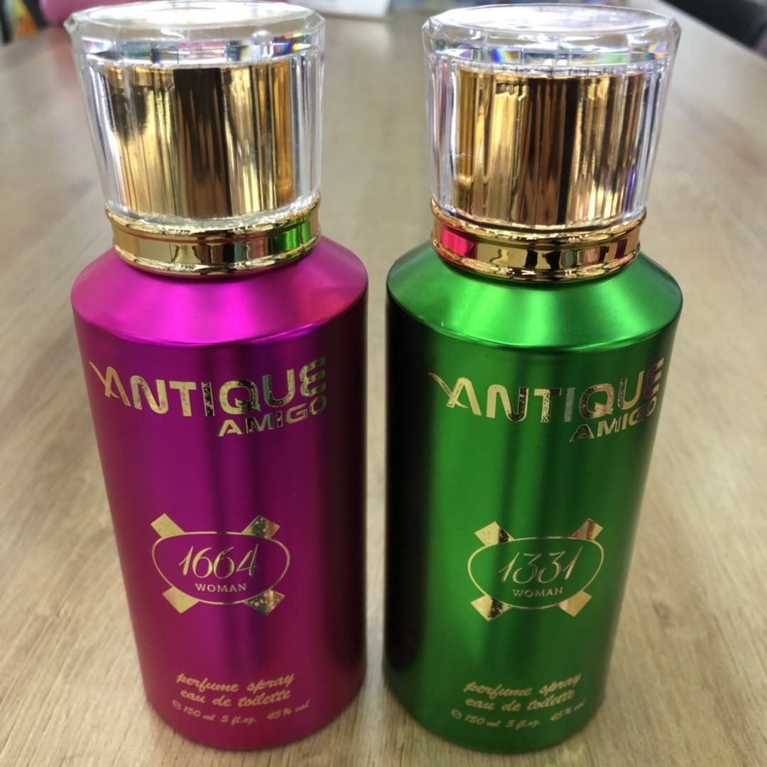 عطر الأنبوب الأحمر والأخضر وعطر الألومنيوم الراقية