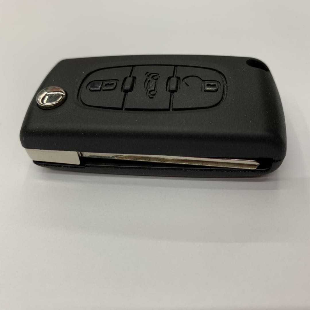 标志雪铁龙钥匙替换壳遥控器壳产品图