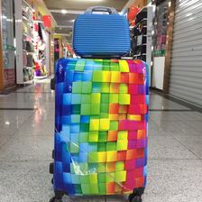 子母套装旅行箱缤纷自由20寸拉杆箱28寸行李箱