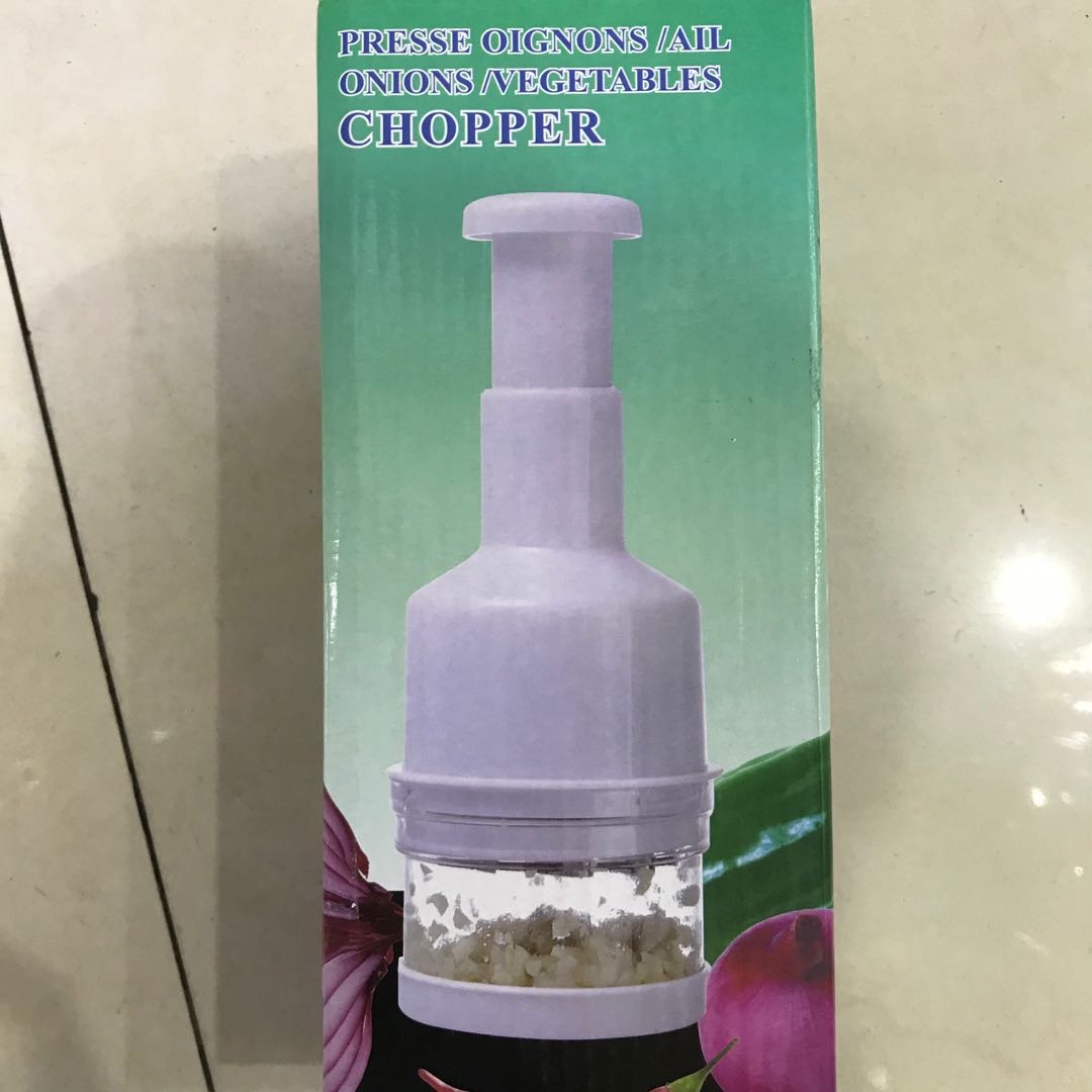 多功能切菜器不锈钢大蒜碎菜器厨房用品神器家用手动碎菜机