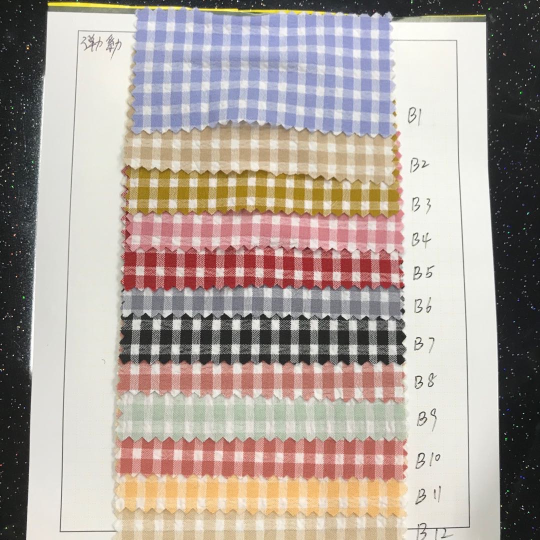 Bubble Cloth Check Polyester Cloth Clothes Sleeve Children's Toys Crafts Specification drawing