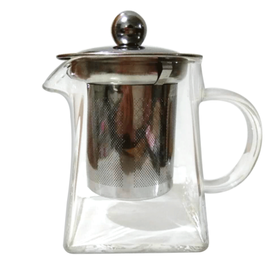加厚耐热公道杯便携办公杯玻璃茶具304不锈钢茶漏茶海茶具