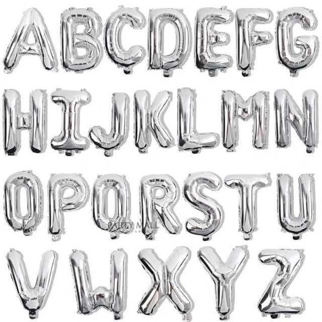 16-inch letter balloon aluminum film aluminum foil balloon birthday festival party decoration balloon