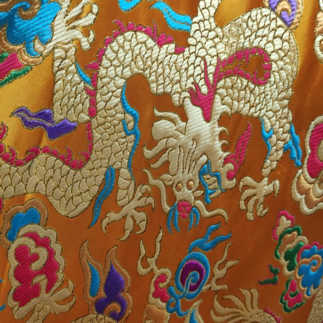 Dragon Robe Brocade Clothing Decorative Cloth Multi-Color Optional Price Negotiable Specification drawing