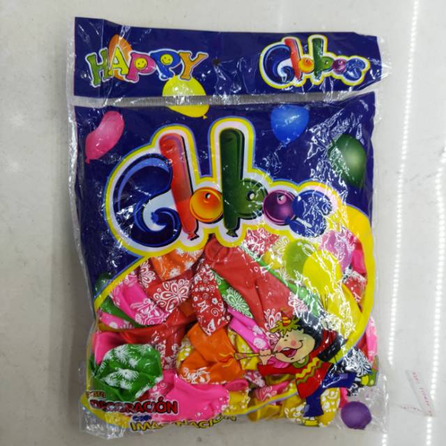 Printed balloon children's entertainment toys details Picture