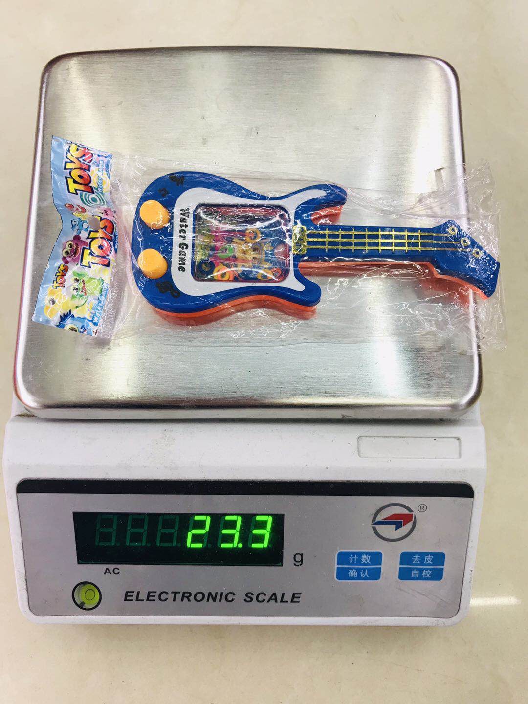 儿童玩具怀旧水机套圈圈对战双人吉他动手益智游戏细节图