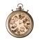 复古挂钟创意齿轮钟表装饰铁艺壁饰金属挂钟图