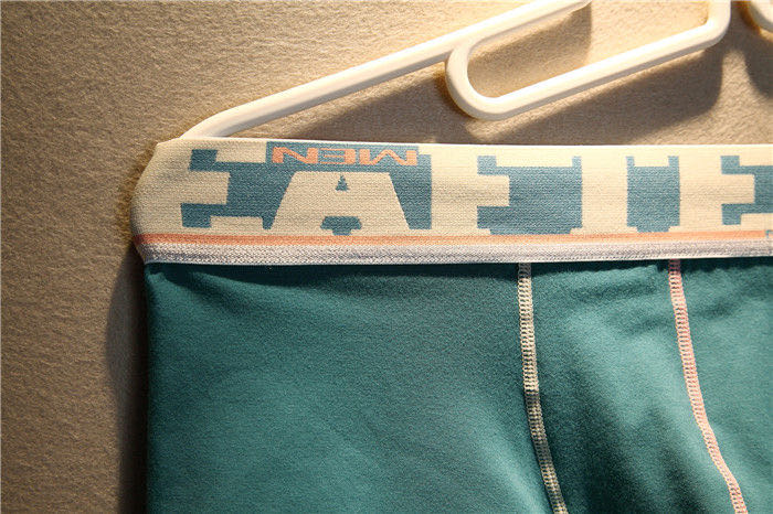Simple Literary Men's Underwear Pure Cotton Sexy Young Men Personality Solid Color Breathable Fashionable Male Korean Boxer Shorts details Picture