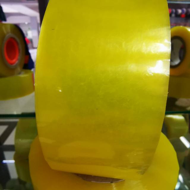 High Adhesive Transparent Tape Large Roll Sealing Tape Logistics Express Packaging Tape Wide Sealing Box With White Transparent Whole Box Batch Specification drawing