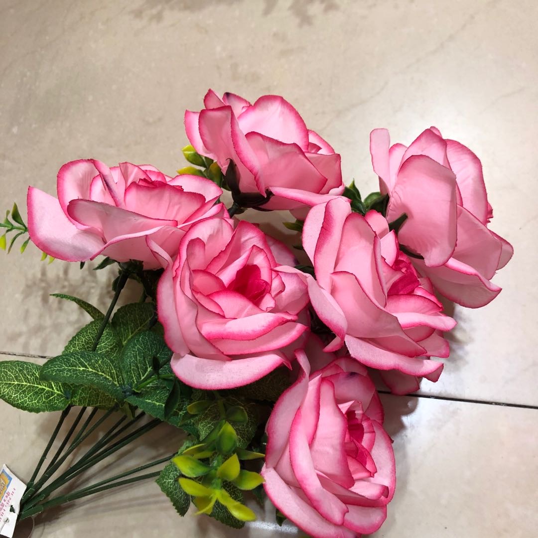 Hot-selling pink rose wedding decoration and auditorium decoration creative design details Picture