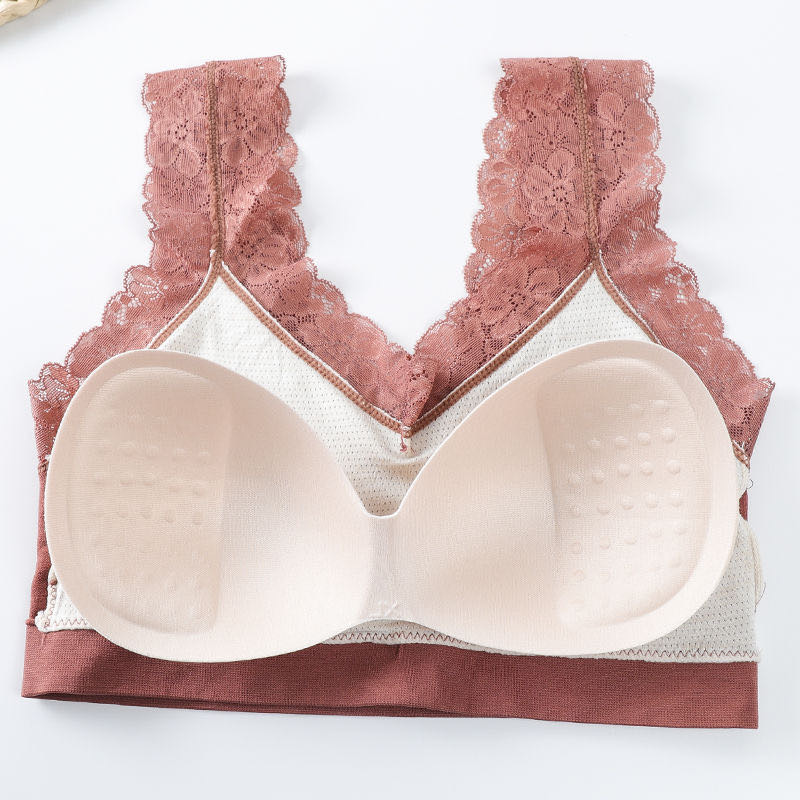 Top Bra For Female Students Korean Version No Underwire Push-Up Bra Sexy Bra details Picture