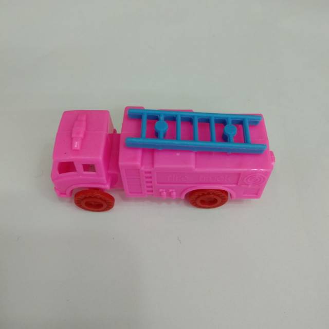 塑料儿童小型消防车玩具混装批发