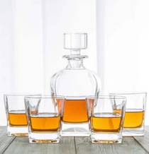 Crystal glass wine bottle wine ware