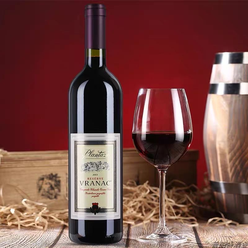 欧洲黑山红酒珍藏维拉干红葡萄酒单支法国品质原进装口详情图1