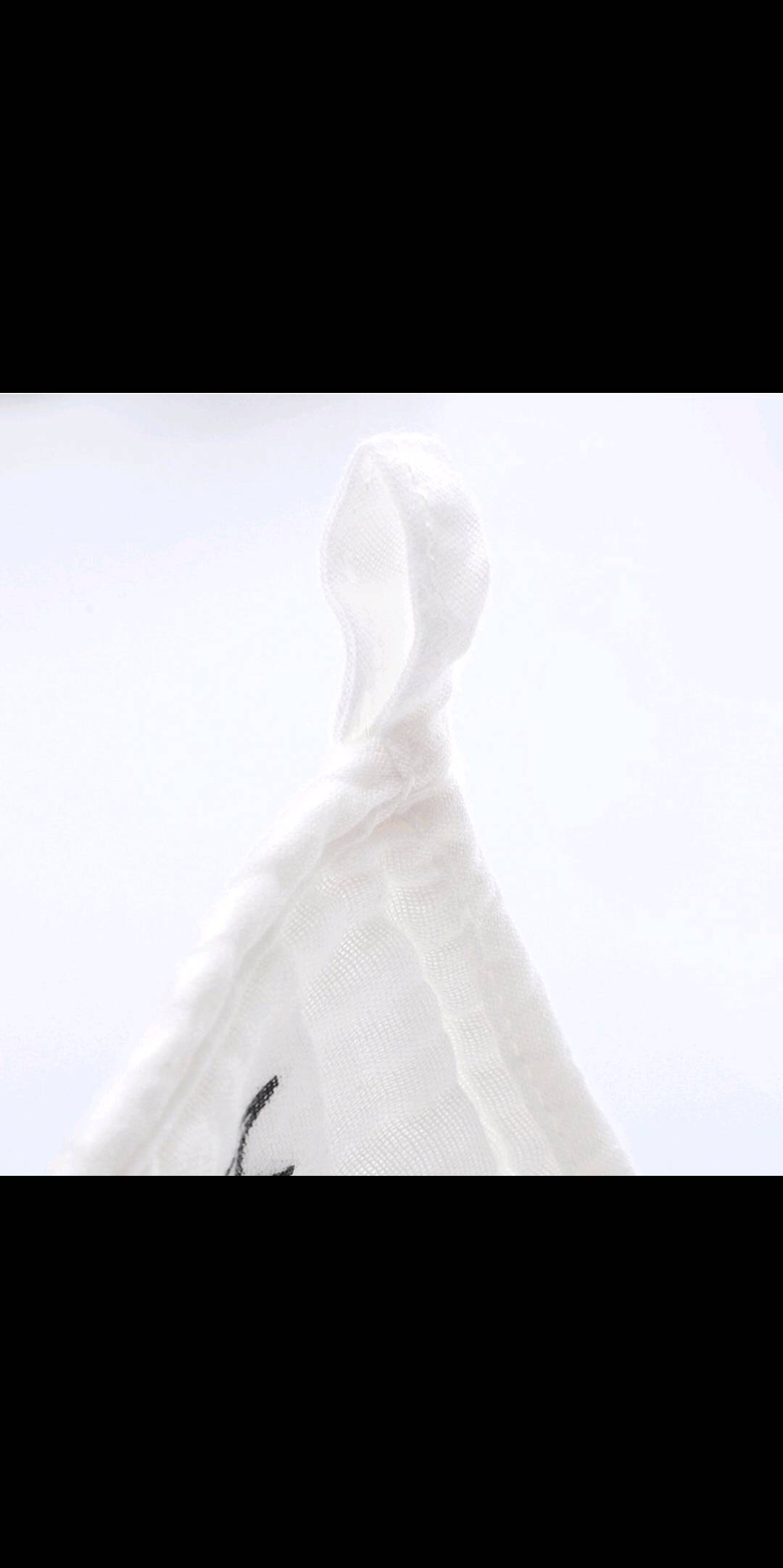 منديل الطفل، 6 طبقات من الشاش، مجموعة لوازم رعاية الأم والطفل من النوع ألف من منديل القطن الخالص Specification image