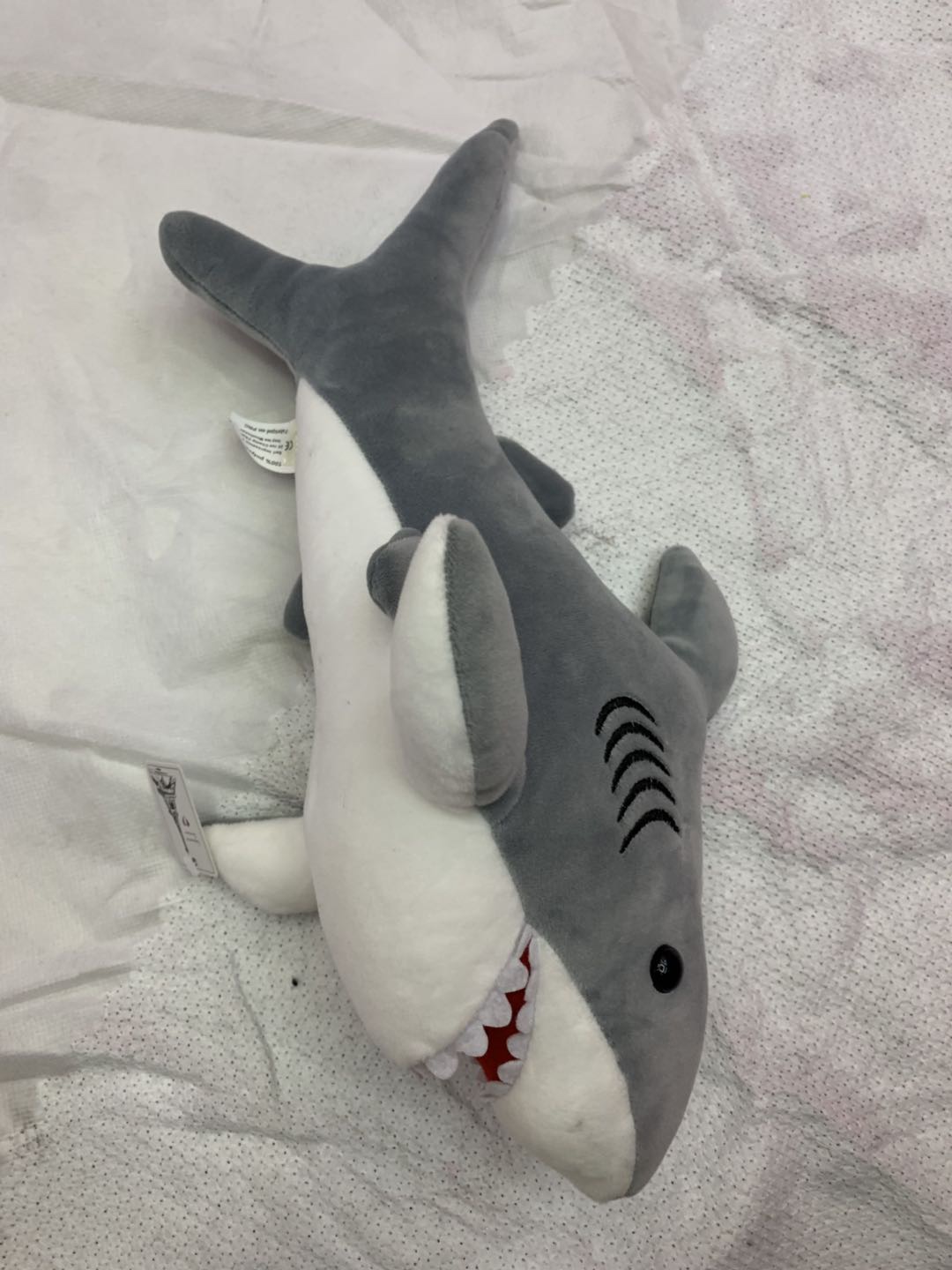 Plush shark toy, a safe birthday gift for children Specification image