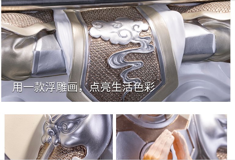 Fighting Over Buddha 3D Three-Dimensional Relief Living Room Decorative Painting Sofa Background Painting The Monkey King Office Murals Specification drawing