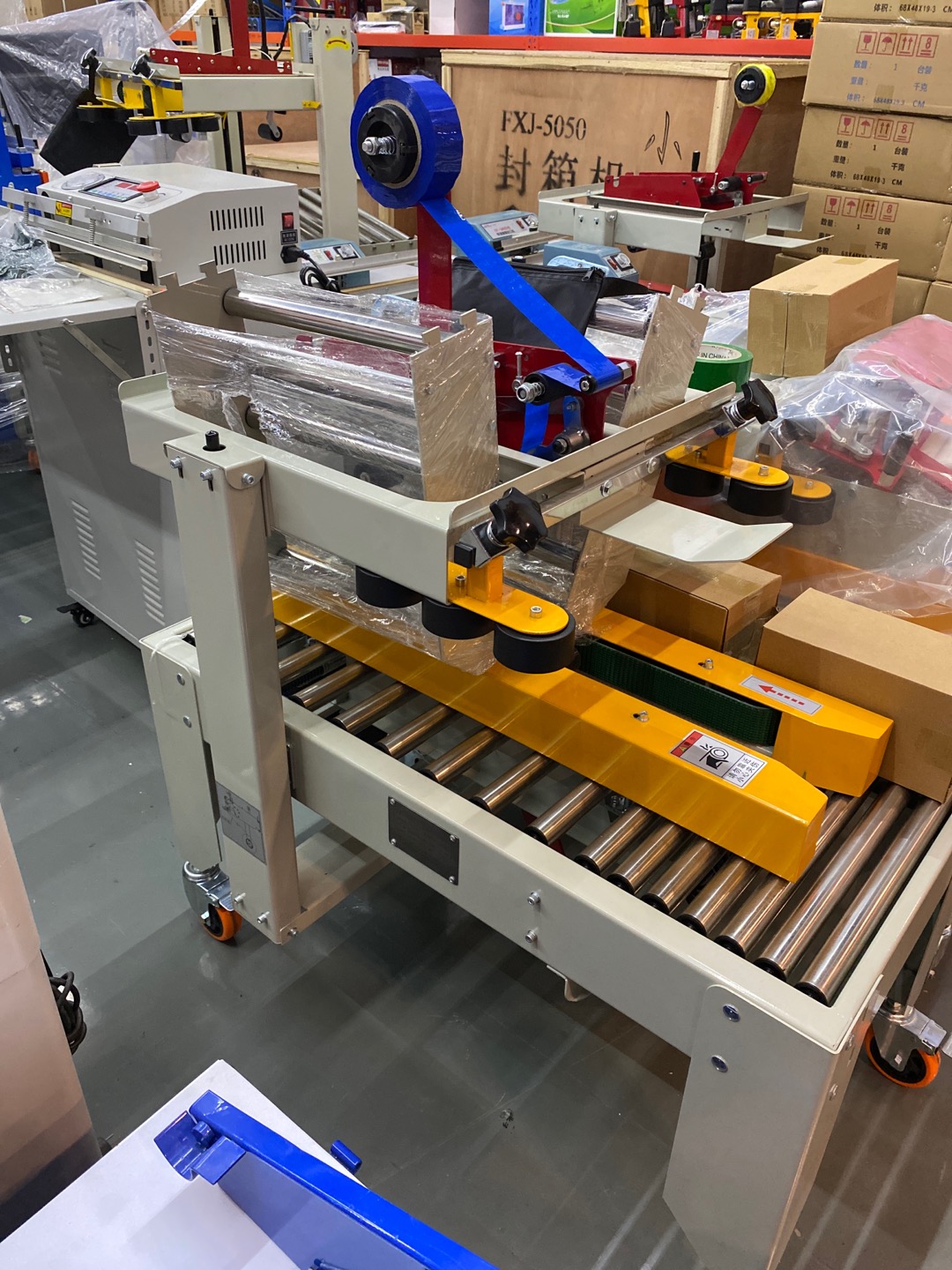 FXJ-4030s Fully automatic Tape Sealing machine details Picture