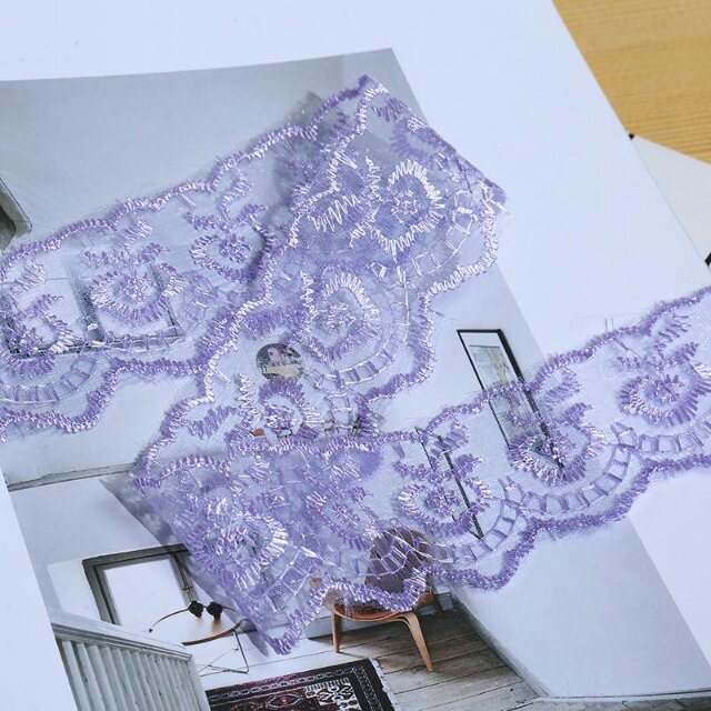 福建新品花边蕾丝花边面料花边服装辅料产品图