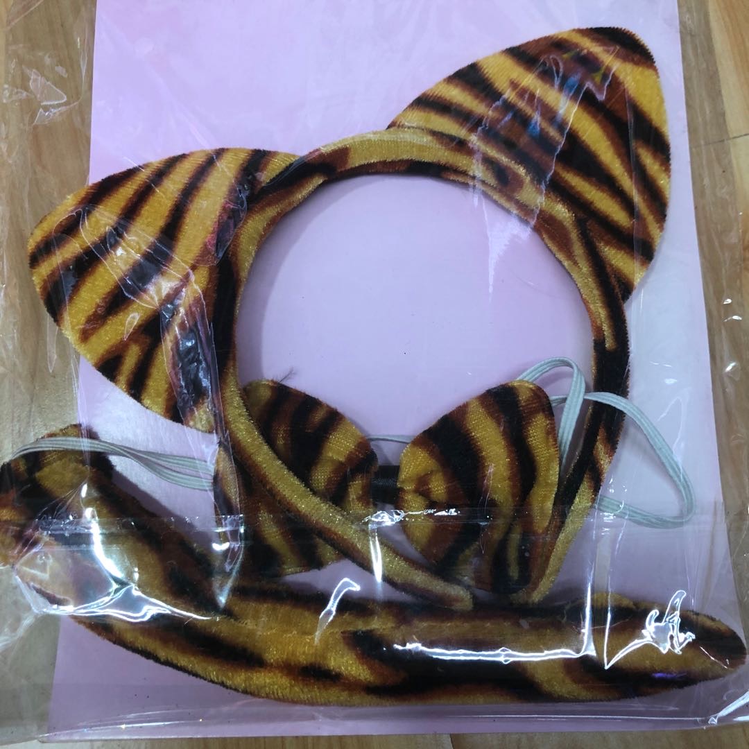 Hot creative Christmas headband Striped headband cute girl headwear