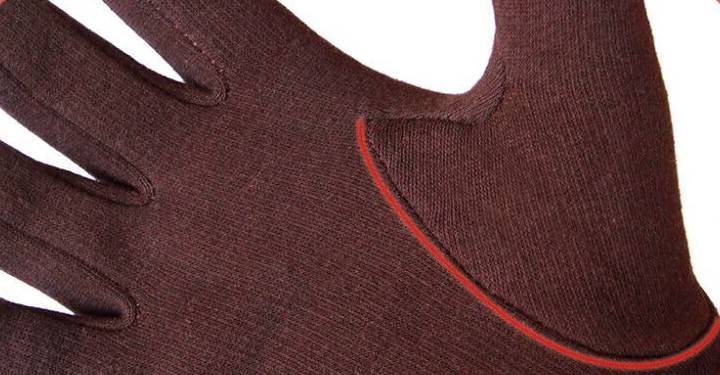 This year's new warm, fleece lace touch screen women's non-fleece gloves for autumn and winter details Picture