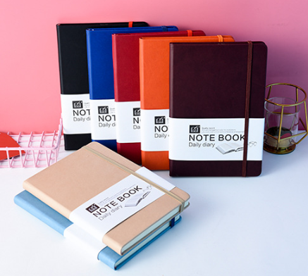 Cross-border Creative A5 notebook paperback elastic notepad bandage Manufacturer customized logo thumbnail