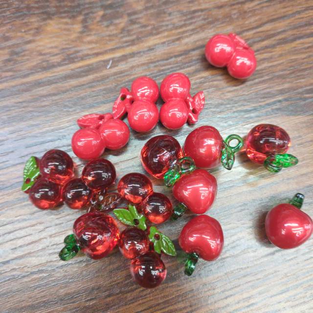 Women's New Accessories Apple Cherry Semi-Finished