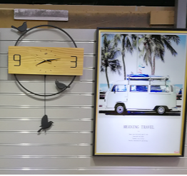 Kim Jung Frame Painting Full Size Plus Decorative Clock Decorative Painting Specification drawing