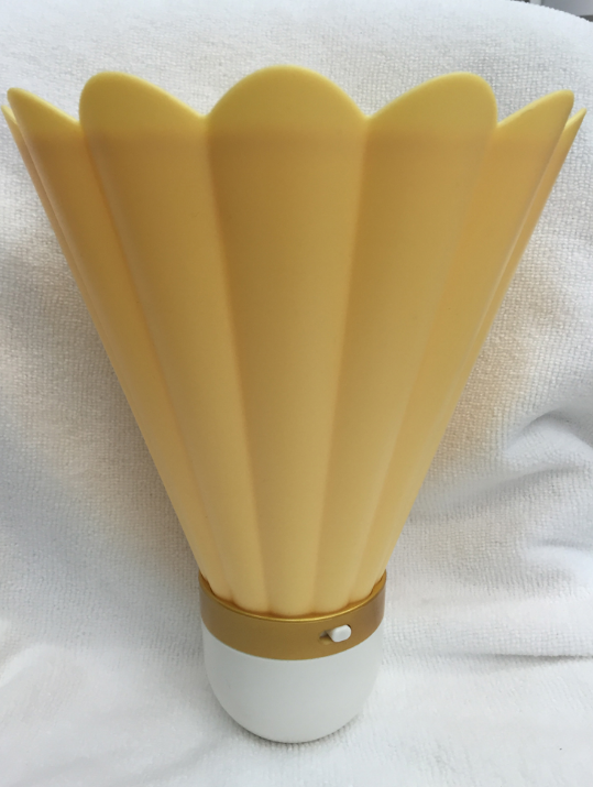 羽毛球小夜灯USB接口LED节能环保羽毛球型灯专利产品详情图2