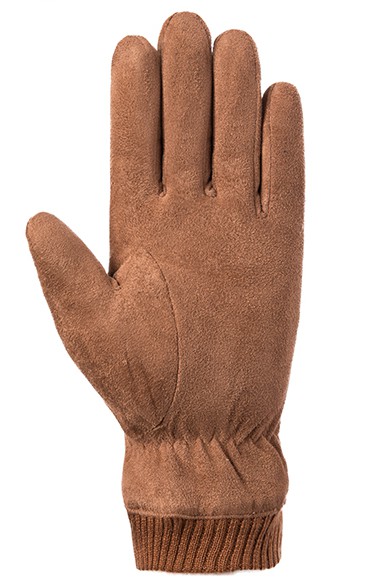 Suede fleece gloves for men's autumn cycling and women's winter anti-slip, cold-proof and warm touch screen with fleece 001