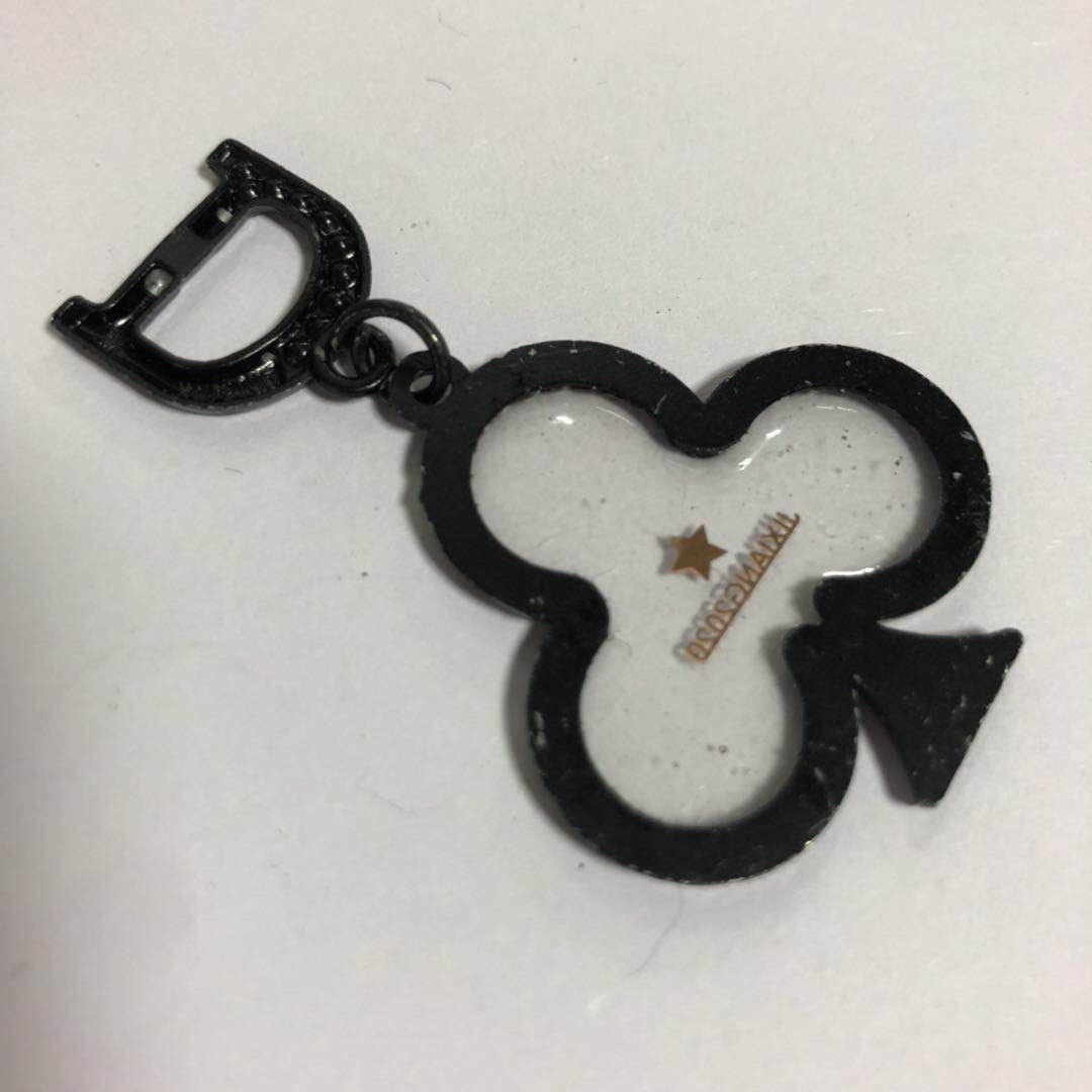 Manufacturers Direct Zinc Alloy Electroplated Rhinestone Glass Hanging Ornaments details Picture