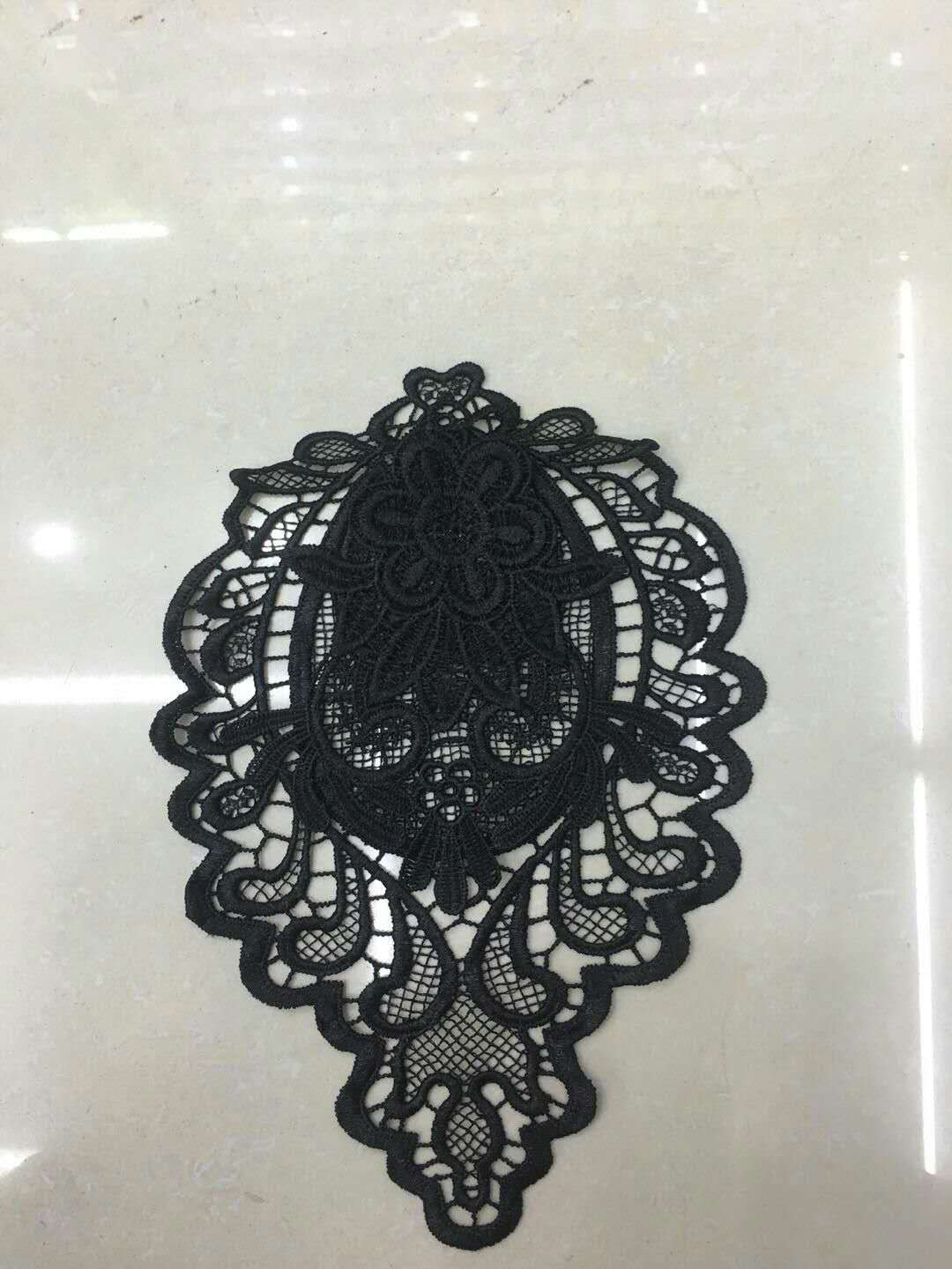 Guangdong lace, embroidered lace, polyester lace, water-soluble lace, clothing collar flowers