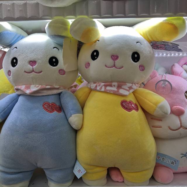 厂家直销可爱小兔毛绒玩具公仔布娃娃生日礼物图