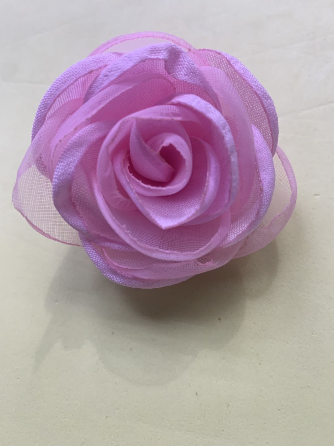 Gauze double - layer burning edge flower hair ornament dress craft adornment fittings thumbnail