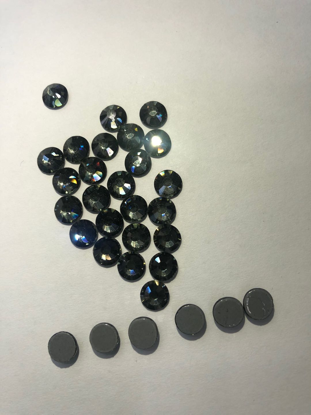 耦合紫SS20仿奥钻美甲钻8大8小切面DIY钻