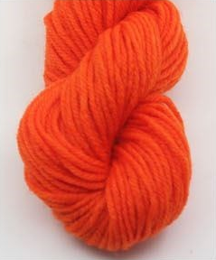 Acrylic yarn comes in a variety of colors. Acrylic yarn is made of polyester